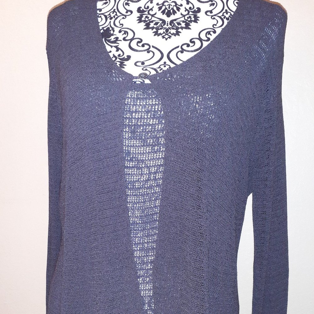 Dark Brown 2 pc knitted sweater set